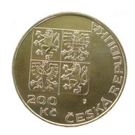 Stříbrná mince 200 Kč - 50. výročí založení OSN provedení standard (ČNB 1995)
