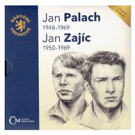 Dukát Národní hrdinové - Jan Palach a Jan Zajíc provedení proof (ČM 2019)