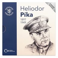 Stříbrná medaile Národní hrdinové - Heliodor Píka provedení proof (ČM 2018)