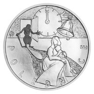 Stříbrná medaile K. J. Erben, Kytice - Polednice standard (ČM 2021)    