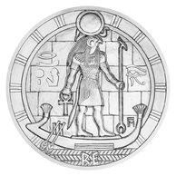 Stříbrná mince Bohové světa - Re standard (ČM 2020)  