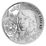 Stříbrná medaile Dějiny válečnictví - Ruprecht Falcký - Vévoda z Cumberlandu proof (ČM 2021)  