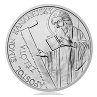 Stříbrná medaile Apoštol Šimon Kananejský provedení standard (ČM 2019)