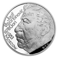 Stříbrná medaile Kult osobnosti -  Josif Stalin  proof (ČM 2022) 