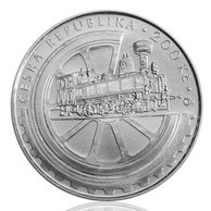 Stříbrná mince 200 Kč - 100. výročí založení Národního technického muzea standard (ČNB 2008)