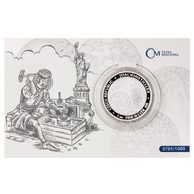Stříbrná uncová investiční mince Tolar - Česká republika 2021 proof číslovaná (ČM 2021)