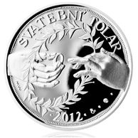 Svatební tolar 2012 provedení proof (ČM 2012)