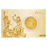 Zlatá uncová investiční mince Tolar - Česká republika 2022 standard číslovaná (ČM 2022)