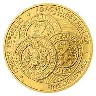 Zlatá 1/4oz investiční mince Tolar - Česká republika  standard (ČM 2023)