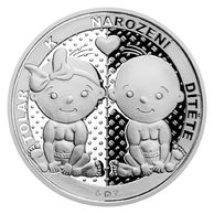 Tolar k narození dítěte 2022 proof (ČM 2022)