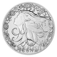 Stříbrná mince Stříbrná mince Bohyně světa - Vesna standard (ČM 2021) 