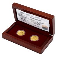 Sada dvou dukátů Královské dvojice - Vratislav II. a Svatava Polská proof (ČM 2021)