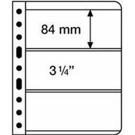 VARIO Listy 3S černé 216x280mm Leuchtturm 5 kusů