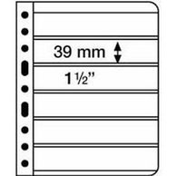 VARIO Listy 6S černé 216x280mm Leuchtturm 5 kusů