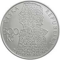 Stříbrná mince 500 Kč - 100. výročí narození Beno Blachuta provedení proof (ČNB 2013)