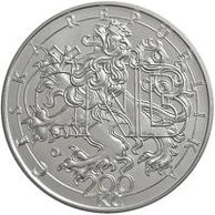 Stříbrná mince 200 Kč - 20. výročí České národní banky a české měny provedení standard (ČNB 2013)