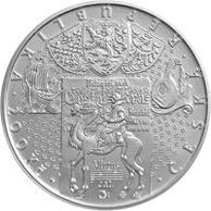 Stříbrná mince 200 Kč - 450. výročí narození Kryštofa Haranta z Polžic a Bezdružic proof (ČNB 2014)