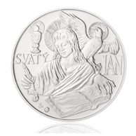 Stříbrná medaile Apoštolové - Svatý Jan provedení standard (ČM 2012)
