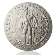 Platinová investiční medaile Dóm sv. Václava v Olomouci provedení standard (ČM 2012)