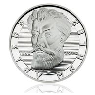 Stříbrná medaile Gustav Mahler provedení proof (ČM 2010)