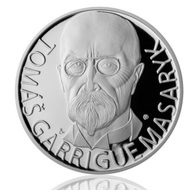 Stříbrná medaile Tomáš Garrigue Masaryk provedení proof (ČM 2012)