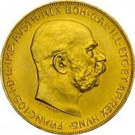 Zlatá investiční mince František Josef I. - 100 Koruna 