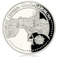 Platinová mince UNESCO - Český Krumlov provedení proof (ČM 2017)