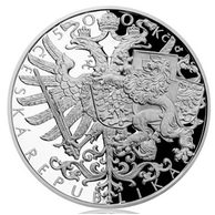 Stříbrná mince 500 Kč - 100. výročí bitvy u Zborova provedení proof (ČNB 2017)