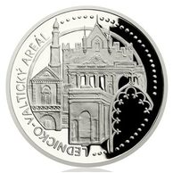 Platinová mince UNESCO - Lednicko-valtický areál provedení proof (ČM 2017)