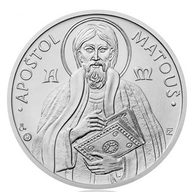 Stříbrná medaile Apoštolové - Apoštol Matouš provedení standard (ČM 2017)