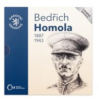 Stříbrná medaile Národní hrdinové - Bedřich Homola provedení proof (ČM 2018)