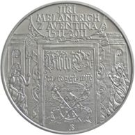 Stříbrná mince 200 Kč - 500. výročí narození Jiřího Melantricha z Aventina provedení standard (ČNB 2011)