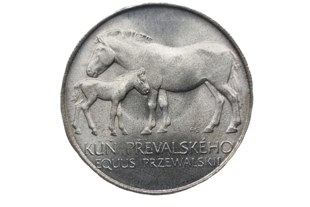 50 Kčs Kůň Převalského (1987) (Wč.180)