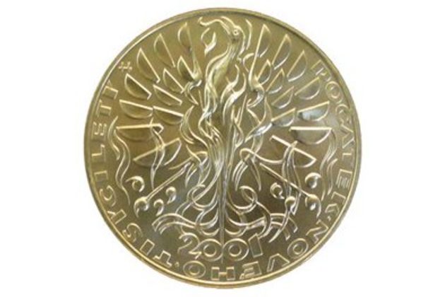Stříbrná mince 200 Kč - Počátek nového tisíciletí provedení standard (ČNB 2000)