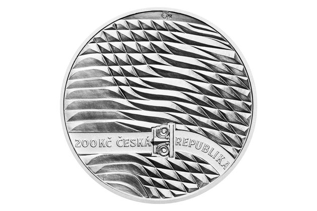 Stříbrná mince 200 Kč - 100. výročí Založení SUPŠ sklářské v Železném Brodě standard (ČNB 2020)