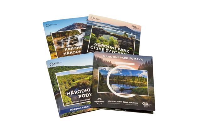 Sady oběžných mincí ČR -  Národní parky (2023-2026 ČNB) standard