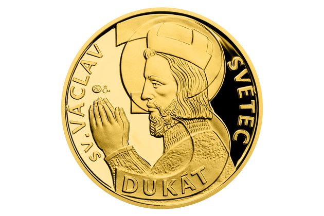 Zlatý 3-dukát sv. Václava se zlatým certifikátem (ČM 2023)