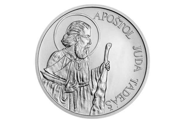 Stříbrná medaile Apoštol Juda Tadeáš provedení standard (ČM 2020) 