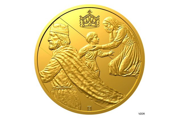 Zlatá mince Jan Lucemburský - Jan slepý  proof (ČM 2026) 