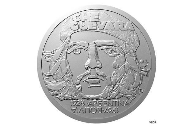 Stříbrná medaile Kult osobnosti -  Che Guevarra  proof (ČM 2023) 