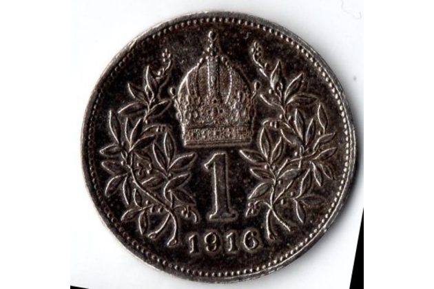 Mince Fr.J.I  1 Krone 1916 (wč.1100)     