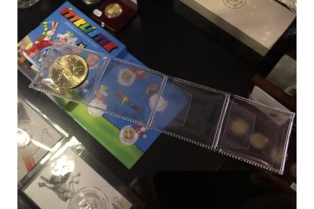 Dvacetikorunová kapsa včetně mince s letopočtem 2019 (20 Kč - sv. Václav na koni 2019)