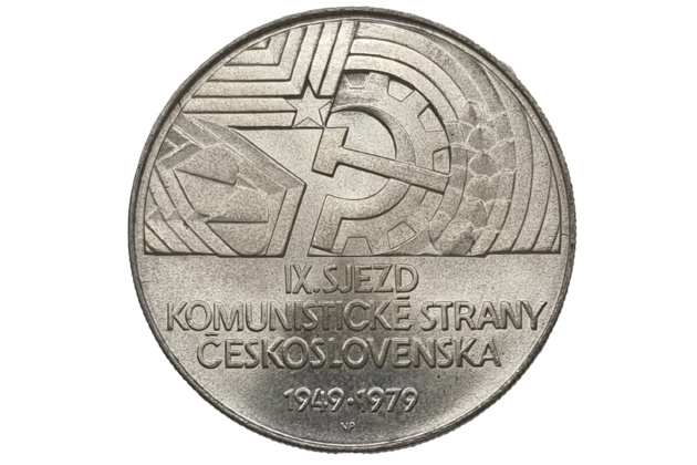50 Kčs 30. výročí IX. sjezdu KSČ (1979)  (Wč.151)