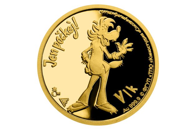 Zlatá mince Jen počkej! - Vlk proof (ČM 2021)