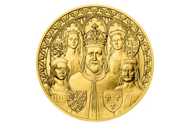 Zlatý desetidukát ČR 2026 - Karel IV. manžel standard (ČM 2026)
