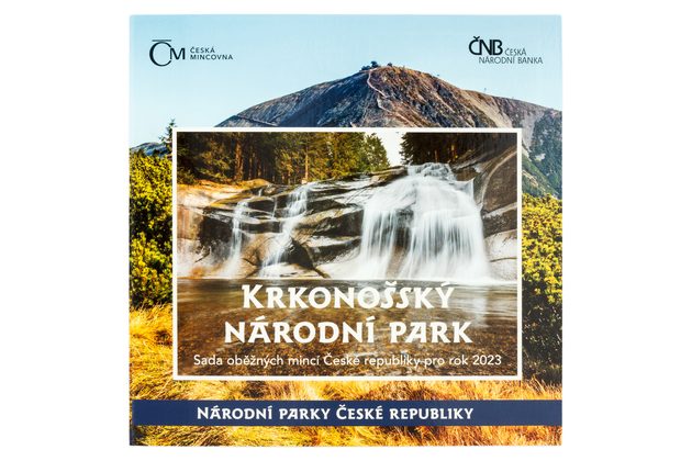 Sada oběžných mincí ČR -  Národní parky - Krkonošský národní park  standard (ČNB 2023)