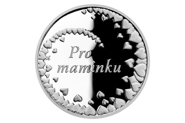  Stříbrná medaile Pro maminku proof (ČM 2021)