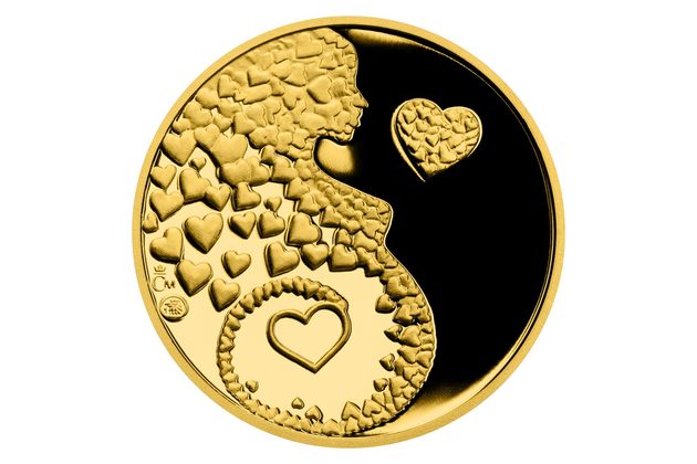 Zlatá medaile Pro maminku proof (ČM 2021)