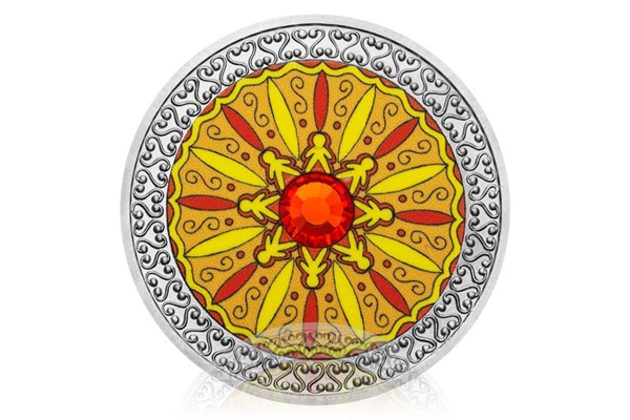 Stříbrná medaile Mandala - Přátelství proof (ČM 2019)