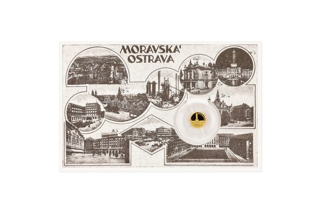 Zlatá mince Ostrava - Nová radnice (ČM 2022)